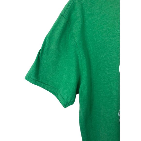 St Patrick's Day Green Mile Bar Crawl Green Graphic Print T-shirt Mens Size Larg - Picture 3 of 7